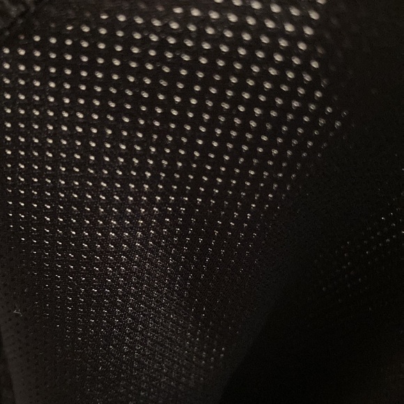 ⭐️ Host Pick ⭐️ NWOT - Haggar Mens Golf C18 Black Polo Shirt Striped Collar Sz L - Picture 7 of 11